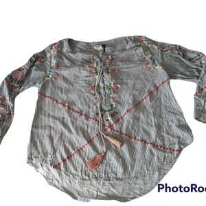 Anthropologie Akemi + Kin Blouse Women's Size 4P